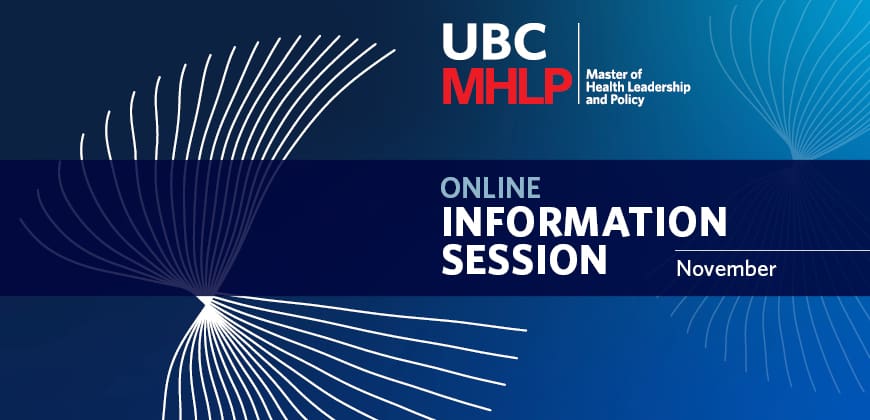 UBC MHLP November Information Session