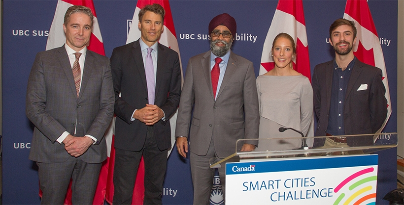UBC MEL Honourable Harjit Sajjan launches Vancouver's Smart Cities Challenge
